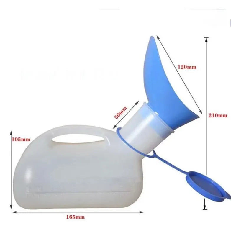 Urine adult men and women to use the on-board household with cover.