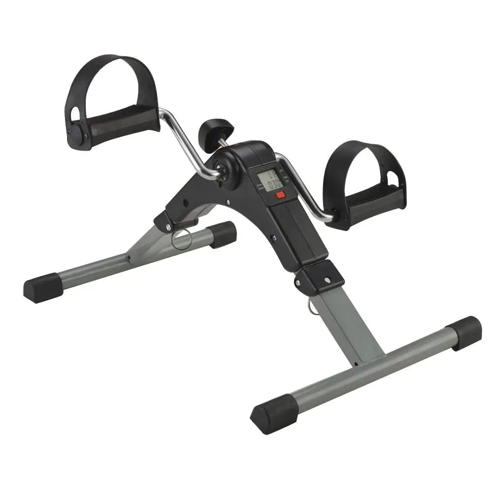 Exercise Bike Hand Leg Trainer with Adjustable Resistance and LCD