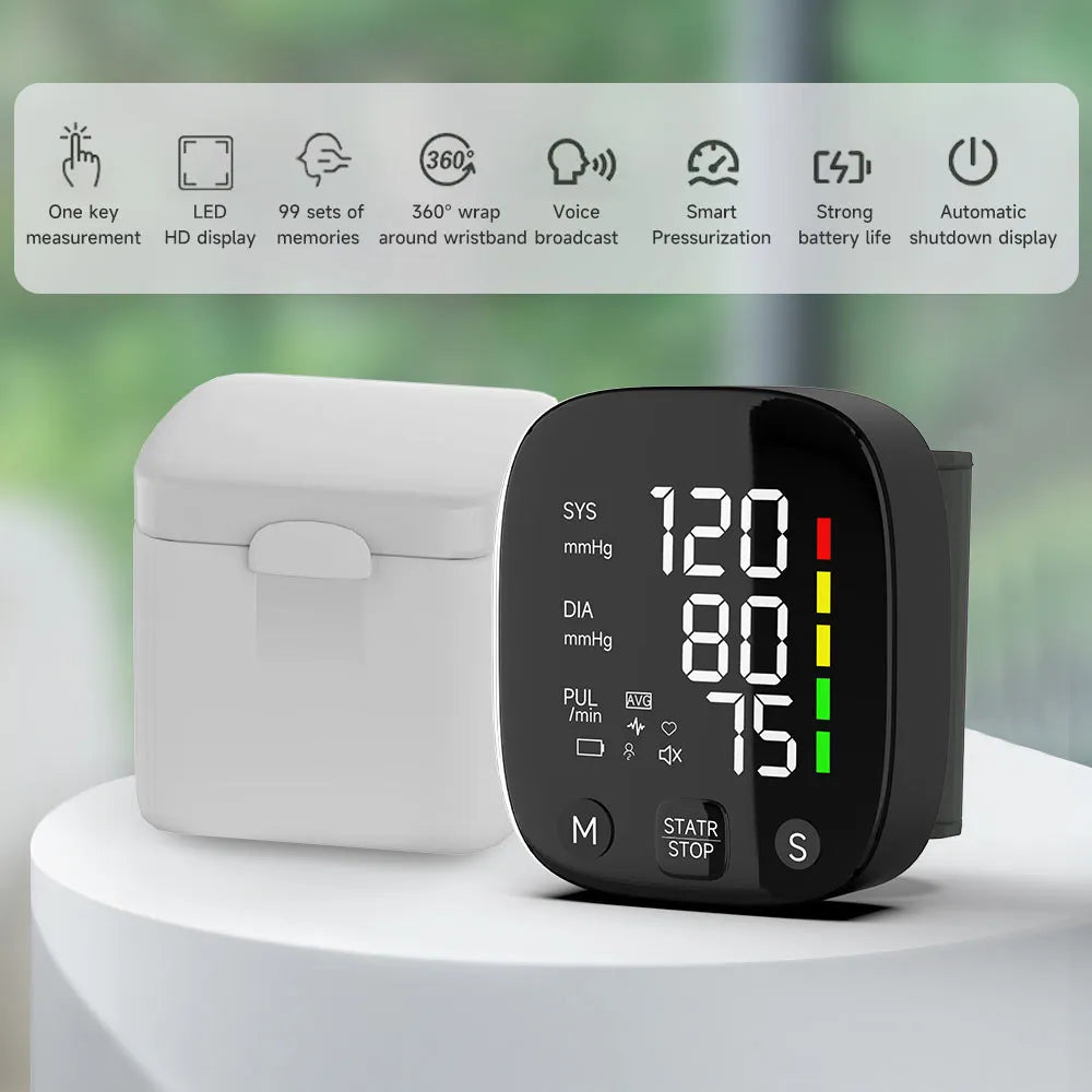 Wrist Blood Pressure Monitor