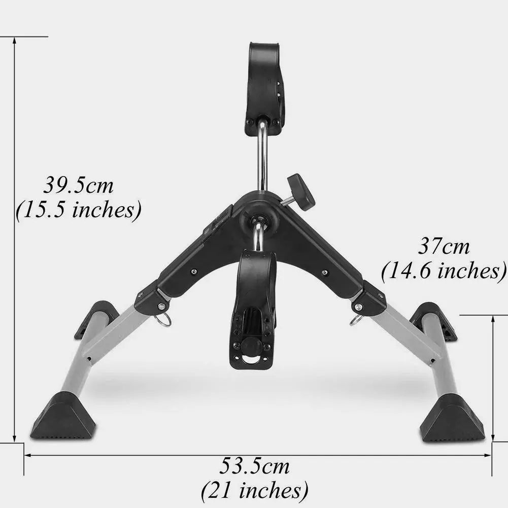 Exercise Bike Hand Leg Trainer with Adjustable Resistance and LCD