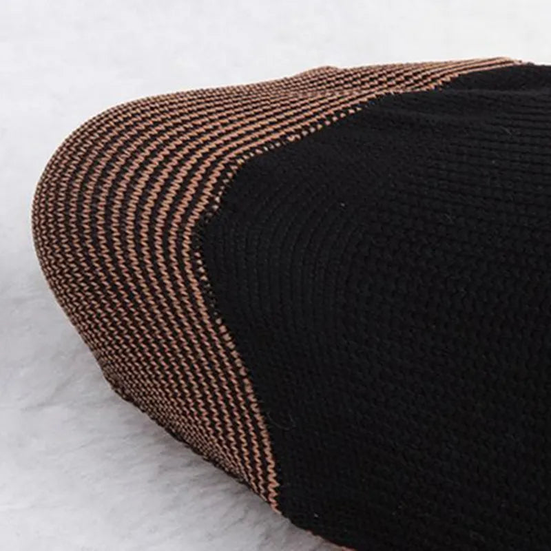 Calcetines de compresión antifatiga MADIMED, medias para venas varicosas, calcetines de compresión deportivos hasta la rodilla para correr, calcetines atléticos