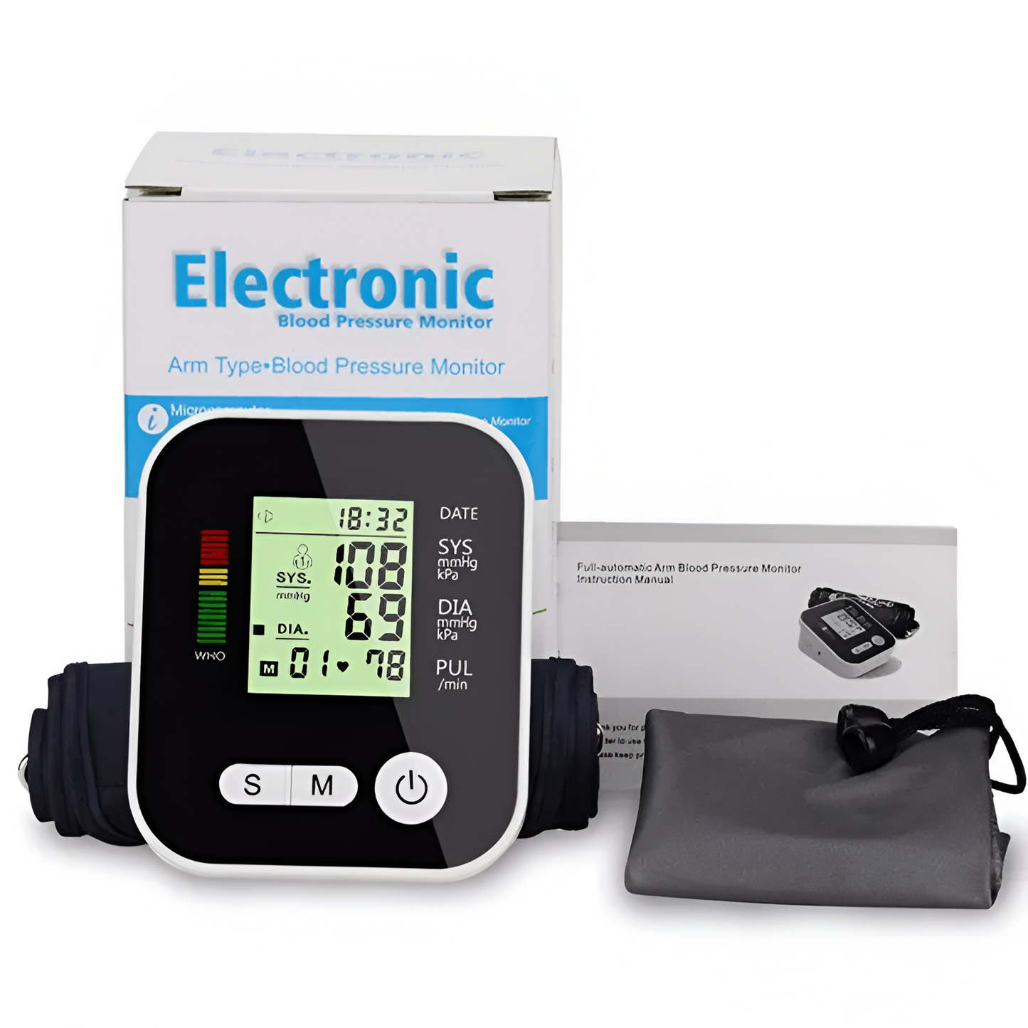 Smart Portable Arm Blood Pressure Monitor