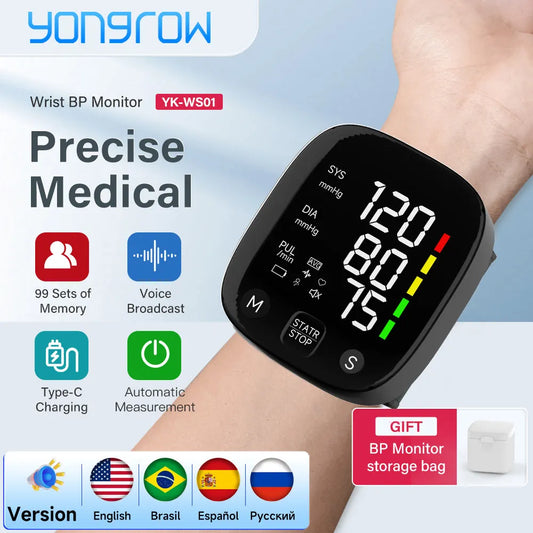 Wrist Blood Pressure Monitor