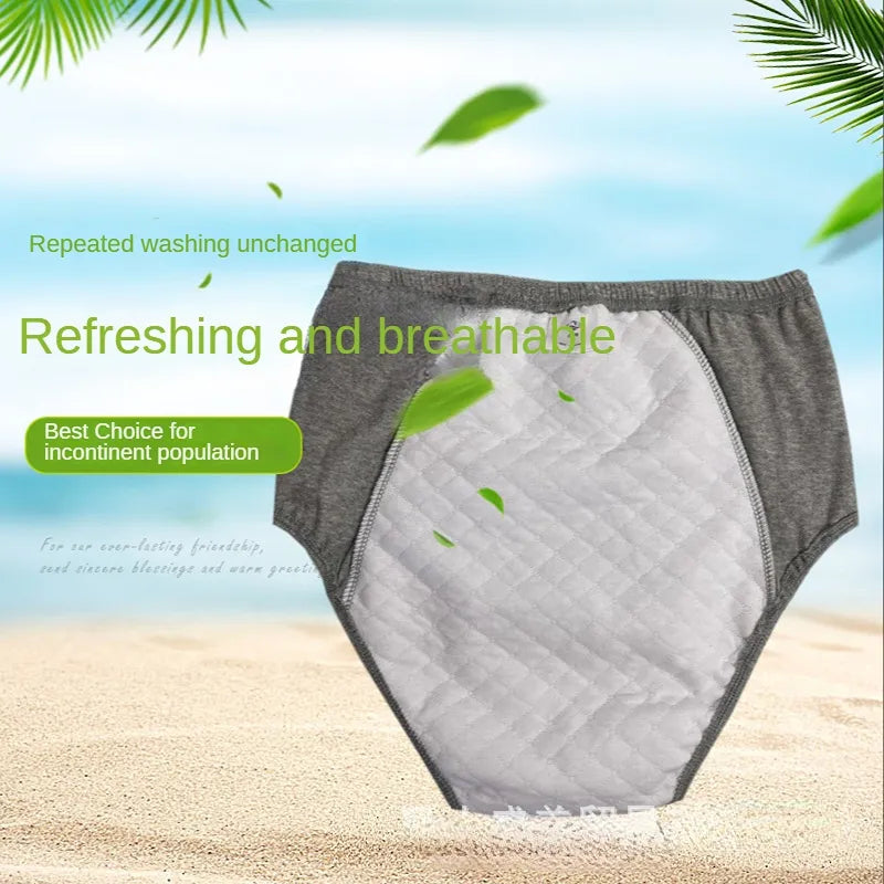 Incontinence Washable Underwear Diaper Solutions for Adult